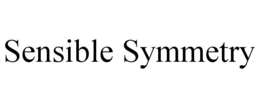 Mark drawing for SENSIBLE SYMMETRY