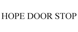 Mark drawing for HOPE DOOR STOP