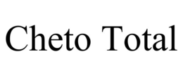 Mark drawing for CHETO TOTAL