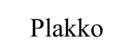 Mark drawing for PLAKKO