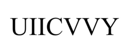Mark drawing for UIICVVY