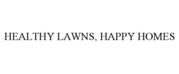 Mark drawing for HEALTHY LAWNS, HAPPY HOMES