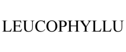 Mark drawing for LEUCOPHYLLU