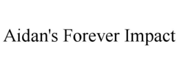 Mark drawing for AIDAN'S FOREVER IMPACT