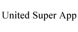 Mark drawing for UNITED SUPER APP