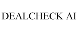Mark drawing for DEALCHECK AI