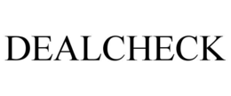 Mark drawing for DEALCHECK