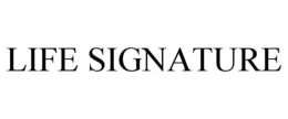 Mark drawing for LIFE SIGNATURE