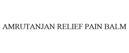 Mark drawing for AMRUTANJAN RELIEF PAIN BALM