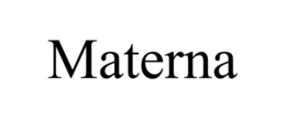 Mark drawing for MATERNA