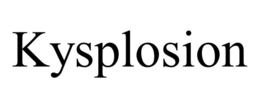 Mark drawing for KYSPLOSION