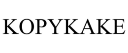 Mark drawing for KOPYKAKE