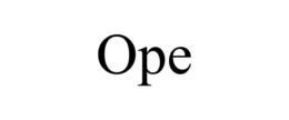Mark drawing for OPE