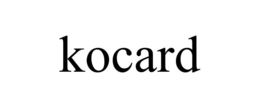 Mark drawing for KOCARD