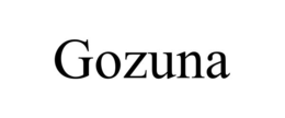 Mark drawing for GOZUNA