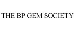 Mark drawing for THE BP GEM SOCIETY