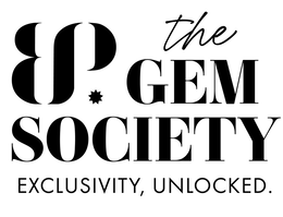 Mark drawing for BP THE GEM SOCIETY EXCLUSIVITY, UNLOCKED.