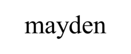 Mark drawing for MAYDEN
