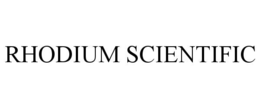 Mark drawing for RHODIUM SCIENTIFIC