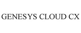 Mark drawing for GENESYS CLOUD CX