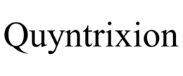 Mark drawing for QUYNTRIXION