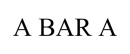 Mark drawing for A BAR A