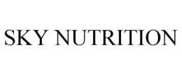 Mark drawing for SKY NUTRITION