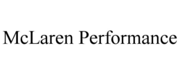 Mark drawing for MCLAREN PERFORMANCE