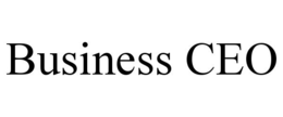 Mark drawing for BUSINESS CEO