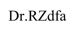 Mark drawing for DR.RZDFA