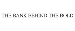 Mark drawing for THE BANK BEHIND THE BOLD