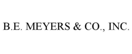 Mark drawing for B.E. MEYERS & CO., INC.