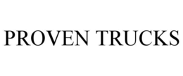 Mark drawing for PROVEN TRUCKS