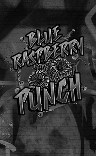 Mark drawing for BLUE RASPBERRY PUNCH