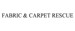 Mark drawing for FABRIC & CARPET RESCUE