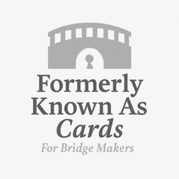 Mark drawing for FORMERLY KNOWN AS CARDS FOR BRIDGE MAKERS