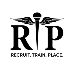 Mark drawing for RTP RECRUIT. TRAIN. PLACE.