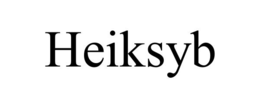 Mark drawing for HEIKSYB
