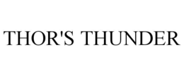Mark drawing for THOR'S THUNDER