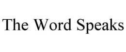 Mark drawing for THE WORD SPEAKS