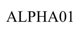Mark drawing for ALPHA01