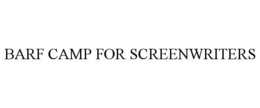 Mark drawing for BARF CAMP FOR SCREENWRITERS