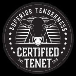 Mark drawing for SUPERIOR TENDERNESS CERTIFIED EST. TENET 2018