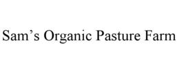 Mark drawing for SAM’S ORGANIC PASTURE FARM