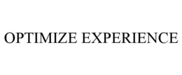 Mark drawing for OPTIMIZE EXPERIENCE