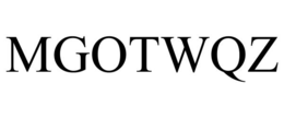 Mark drawing for MGOTWQZ