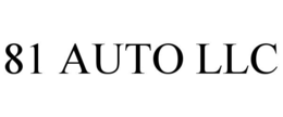 Mark drawing for 81 AUTO LLC