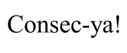 Mark drawing for CONSEC-YA!