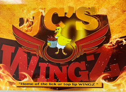 Mark drawing for JC'S WINGZ "HOME OF  THE LICK UR TOP LIP WINGZ"