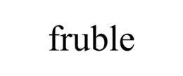 Mark drawing for FRUBLE